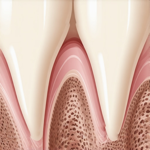 The Vulnerable Dental Crown Margin Illustration showing the margin between a dental crown and natural tooth structure.