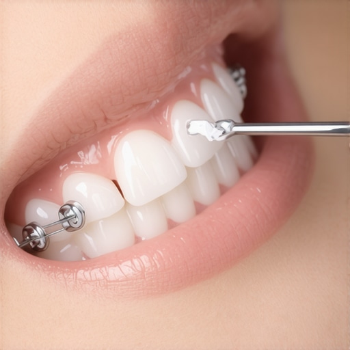 The best way to handle a broken wire on your braces at home