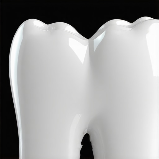 The danger of using whitening strips on a tooth with a filling