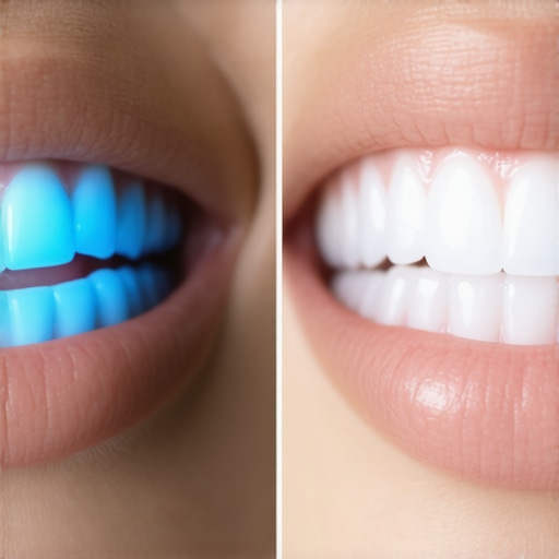 The difference between professional whitening and store-bought strips
