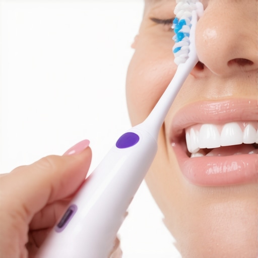 The safest way to use an electric toothbrush on sensitive teeth