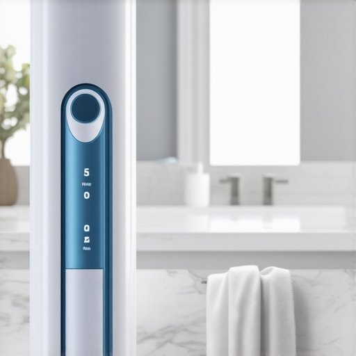 Ultrasonic Aligner Cleaner Pod Modern ultrasonic dental cleaner for clear aligners and retainers.