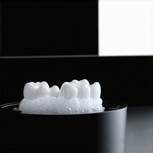Ultrasonic Dental Cleaner for Clear Aligners Professional ultrasonic cleaner used for maintaining Invisalign and dental hardware