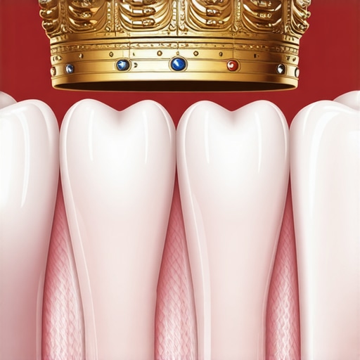 Understanding the Dental Crown Margin Close up of a dental crown showing the precision margin and bite alignment