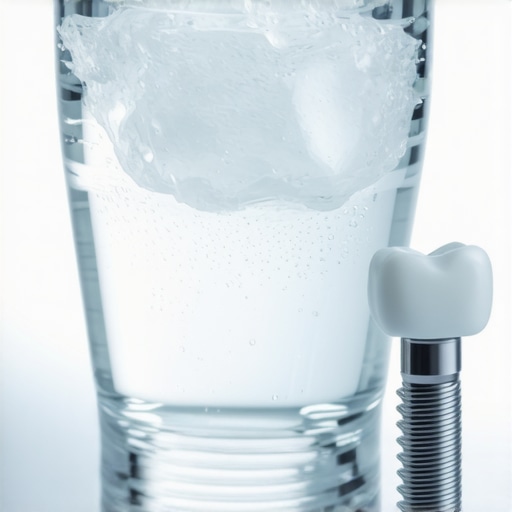 Why your dental implant area feels cold when you drink water